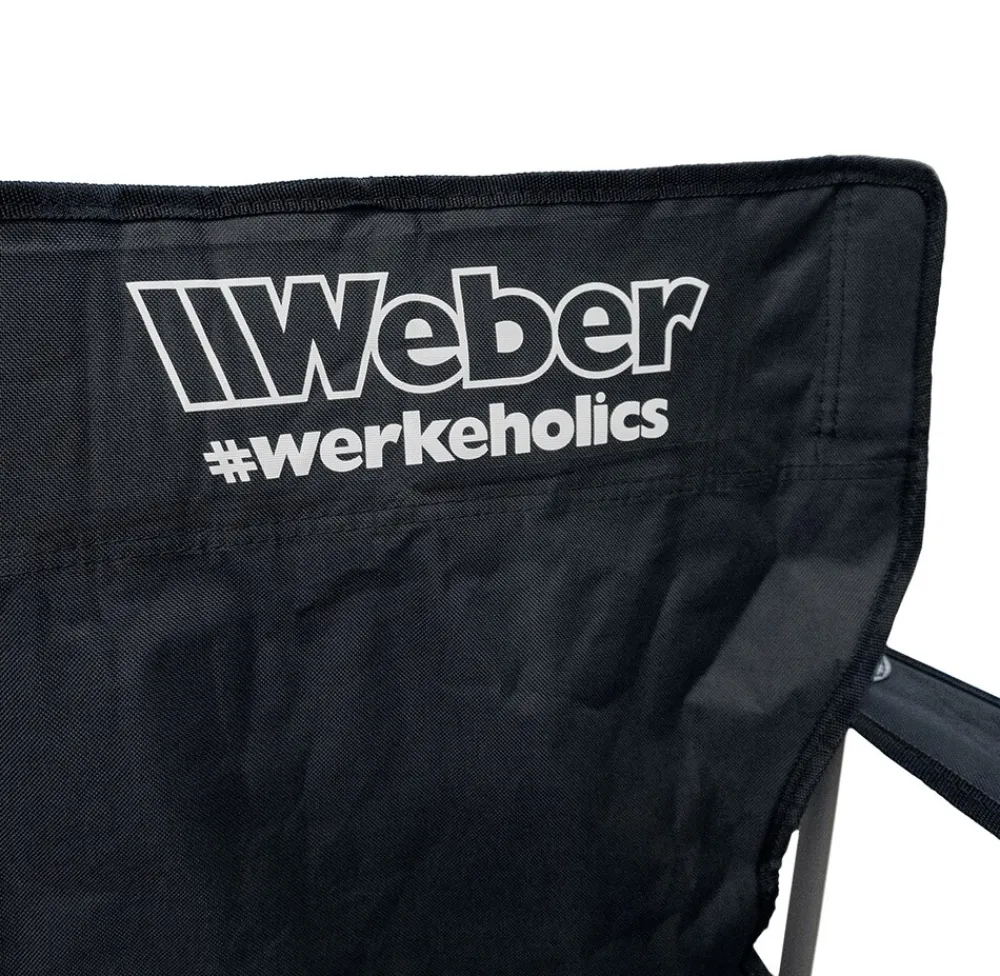 Weber #Werkeholics Campingstuhl Schwarz ^ Weber-Werke