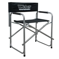 Weber #Werkeholics Regiestuhl schwarz ^ Weber-Werke Discount