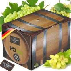 Weinhaus Müller Bornheim Pfalz Dornfelder Rotwein halbtrocken 12 % vol. 5 Liter Bag in Box Hot