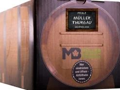Weinhaus Müller Bornheim Pfalz Rivaner Weißwein trocken 12,5 % vol. 5 Liter Bag in Box Hot