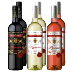 Lorenzo de Medici Weinpaket Lorenzo de' Medici Appassite verschiedene Sorten 13,0 % vol 6 x 0,75 Liter Best