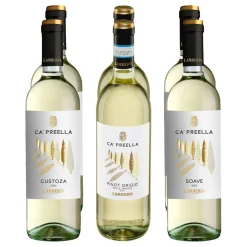 Ca' Preella Weißweinpaket aus dem Veneto 12,0 - 12,5 % vol 6 x 0,75 Liter New