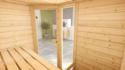 Eck-Sauna Valida 1 Sparset 2, 189 x 203,5 x 139 cm ^ Weka New