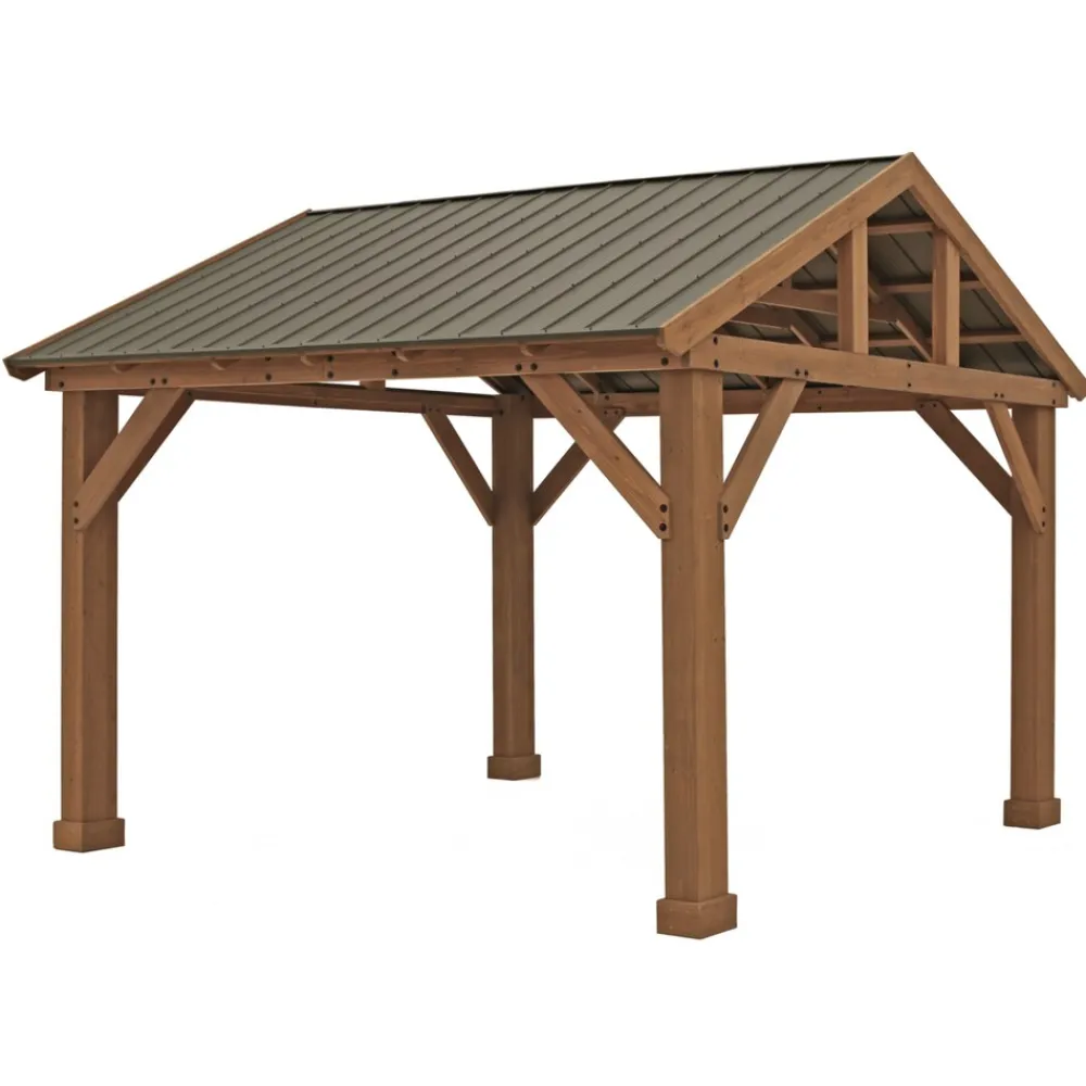 Holz Pavillon Yukon 14x12 ^ Westmann New