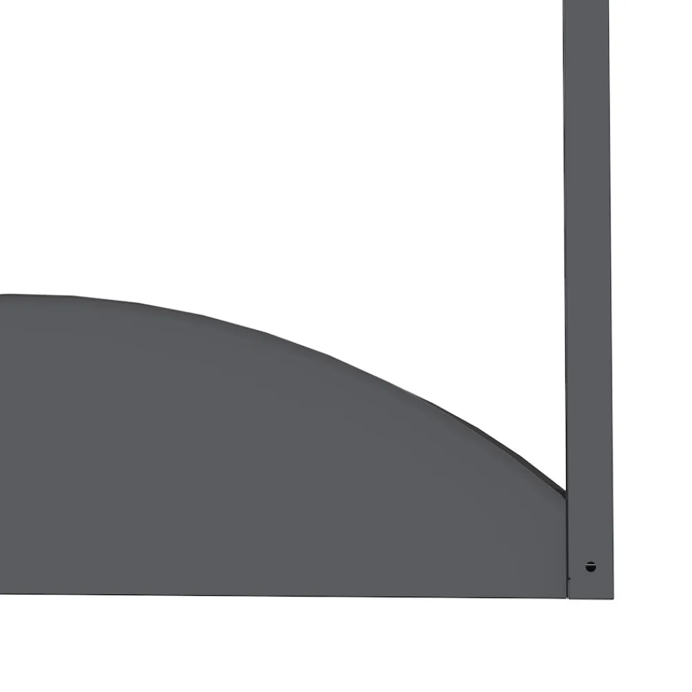Kaminholzregal Castra A Anthrazit | 52x98x160cm ^ Westmann Best