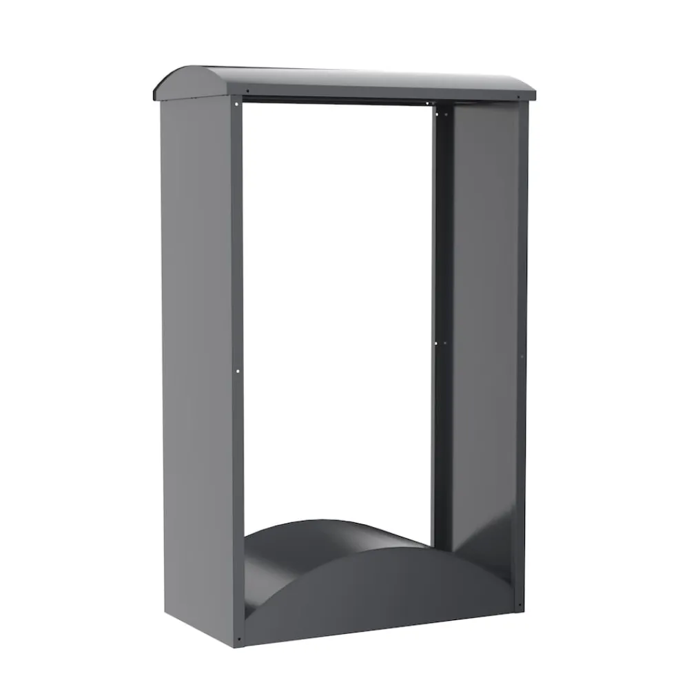 Kaminholzregal Castra A Anthrazit | 52x98x160cm ^ Westmann Best