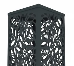 Westmann Kaminholzregal Luma Flow Anthrazit | 37,5x37,5x112cm Outlet