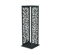 Westmann Kaminholzregal Luma Flow Anthrazit | 37,5x37,5x112cm Outlet