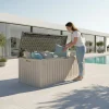 Westmann Kunststoff Gartenbox Alba 380 L Creme | 63x128x64cm Hot