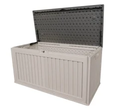 Westmann Kunststoff Gartenbox Alba 380 L Creme | 63x128x64cm Hot