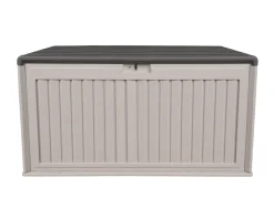 Westmann Kunststoff Gartenbox Alba 380 L Creme | 63x128x64cm Hot