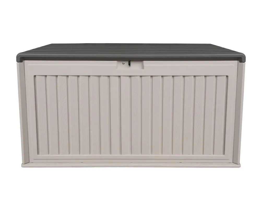 Westmann Kunststoff Gartenbox Alba 380 L Creme | 63x128x64cm Hot