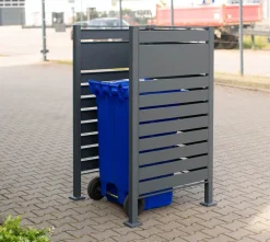 Westmann Metall Mülltonnenverkleidung Planum anthrazit 150cm - versch. Ausführungen Online