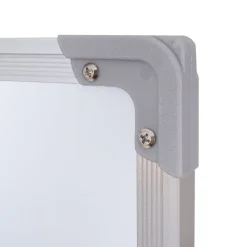 Whiteboard -C85, Magnettafel Memoboard Pinnwand, mobil rollbar inkl. Zubehör ~ 180x100cm ^ MCW Outlet