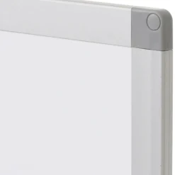 MCW Whiteboard -L87, Magnettafel, zwei Tafeln beidseitig beschreibbar höhenverstellbar rollbar inkl. Zubehör 101x69cm Hot