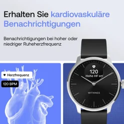 Withings ScanWatch Light 37mm Black Smartwatch Outlet