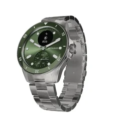 Withings ScanWatch Nova 42mm Grün/Silber Smartwatch (Herzfrequenzmessung, Schrittzähler) Online