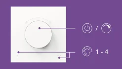 Signify WiZ dial switch weiss USB.