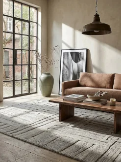 Wollteppich abstrakt 160 x 230 cm - EDALE | ^ KADIMA DESIGN