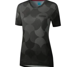 W's SAIKO Short Sleeve Jersey,  Black ^ Shimano Sale