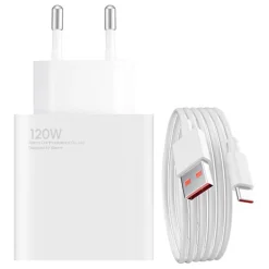 XIAOMI 120W Combo Smartphone-Ladegerät weiß New
