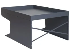 XL Mähroboter-Garage mit Pflanzkasten -G60, Dach Unterstand für Rasenmäher, Metall 47x70x100cm ~ anthrazit ^ MCW Sale