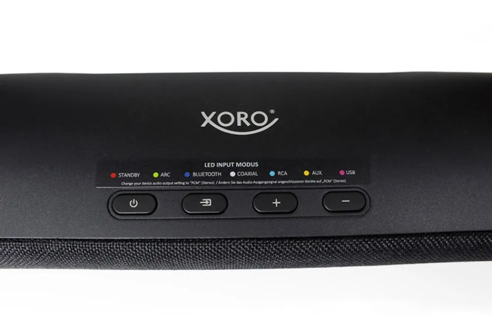 Xoro HSB 70 Soundbar 2.0 mit USB, Bluetooth und HDMI Discount