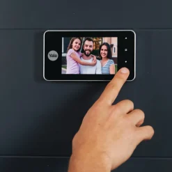 Yale Digital Door Spy DDV 4500, 4" Display (Silber) mit Doorbell & Night Vision Online