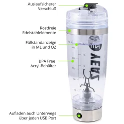 YEAZ Elektrischer Mixer USB 600ml CYCLONE PRO Discount