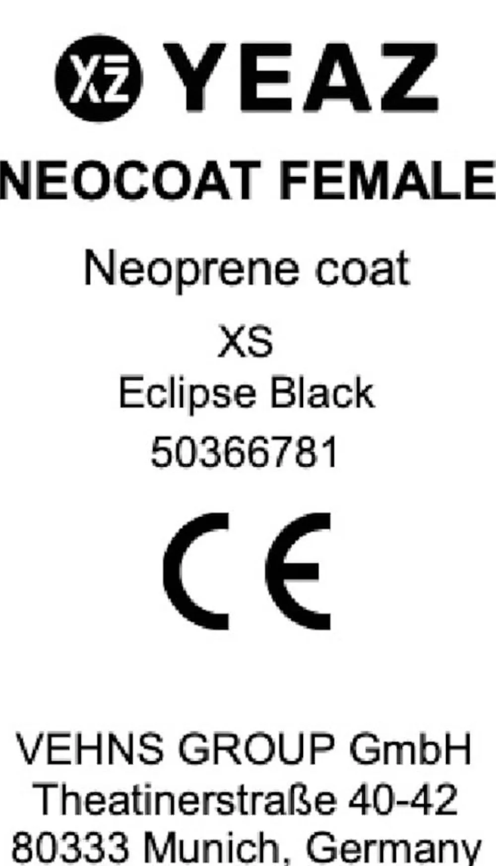 Neoprenante NEOCOAT FEAE ^ YEAZ Outlet
