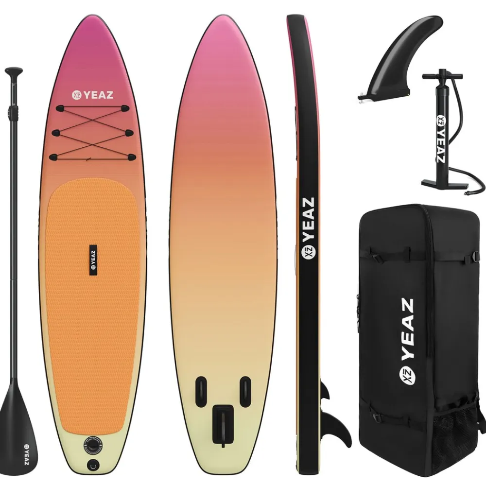 YEAZ SUP Board und Kit PARADISE BEACH - EXOTRACE PRO - SET Hot