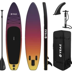SUP Board und Kit SUNSET BEACH - EXOTRACE - SET ^ YEAZ Hot