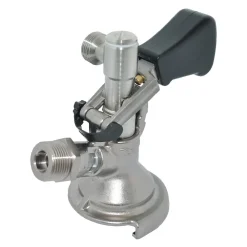ich-zapfe Zapfkopf - Keg Verschluss, Kombi - Fitting, seitlicher Ausgang (Thekenanstich) Discount