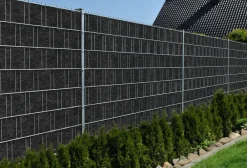Sichtschutzstreifen Design Vlies für Doppelstabmatten 35m ^ zaun|zu® Clearance
