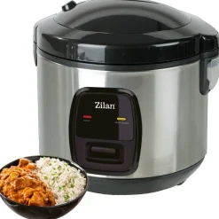 Zilan Reiskocher 500W 1.5L Warmhalte- und Abschaltfunktion Edelstahl Sale
