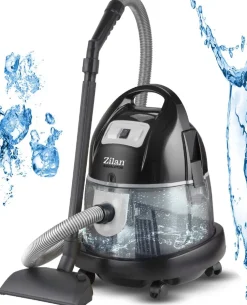 Zilan Staubsauger m. Wasserfilter Nass/Trocken Sauger 8L 2000W grau Clearance