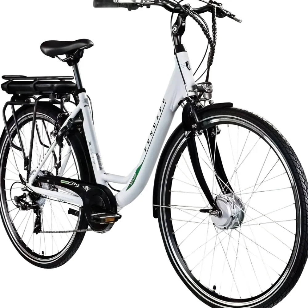 Z503 E Bike Damen ab 155 cm Damenfahrrad 28 Zoll Pedelec mit tiefem Einstieg retro Elektrofahrrad 7 Gang Schaltung E Fahrrad Stadtrad StVZO ^ Zündapp Hot