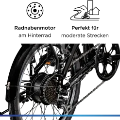Z120 20 Zoll E Bike Elektro Bike Pedelec Faltrad E Klapprad E Fahrräder leichte Ebikes 20