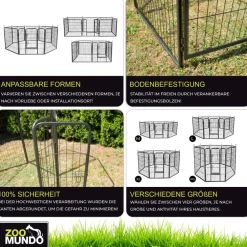 zoomundo Welpenauslauf / Freilaufgehege 8-Eck - XL Outlet